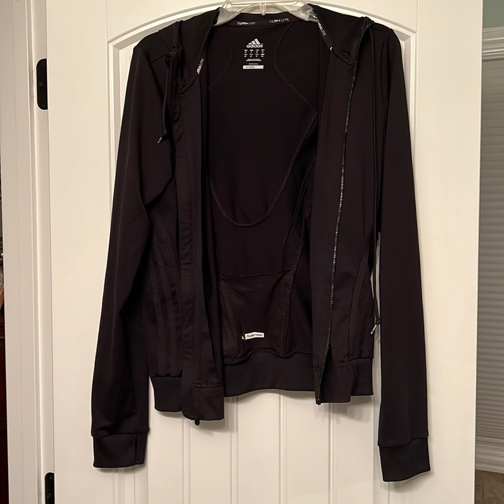 Adidas Climalite supernova black hoodie